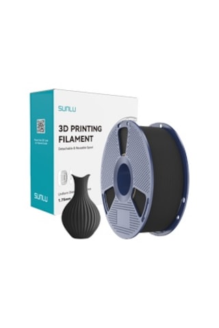 Sunlu Pla Filament Siyah 1.75mm 1kg