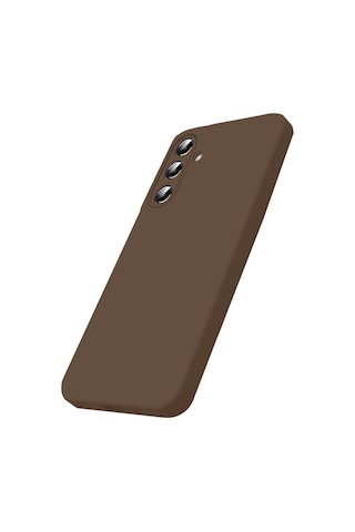 Galaxy Uyumlu S26 Plus First Silikon - Kahverengi