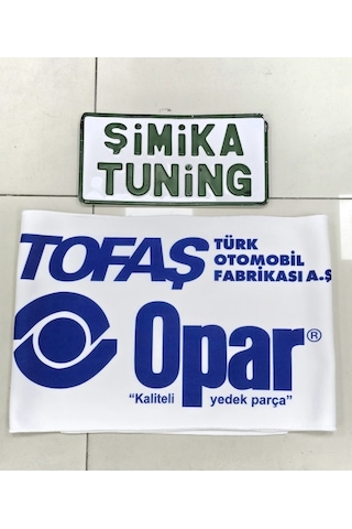 Tofaş Beyaz Opar Otomobil Torpido Havlusu Göğüs Halısı Ve Vites Poları 1.kalite