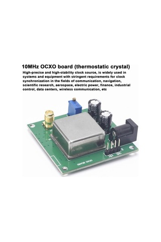 Carrier- Practical Tools, Yüksek Hassasiyetli 10mhz Ocxo