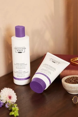 Christophe Robin Luscious Curl Saç Kremi Temizleyici, Chia Tohumu Yağlı, 250 Ml