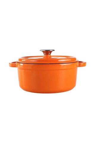 Porland Sapore Turuncu Derin Döküm Tencere 24 Cm 04fst002570