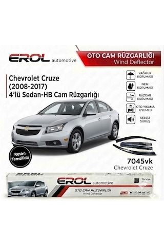 Chevrolet Cruze 2008-2017 4'lü Sedan Mugen Cam Rüzgarlığı