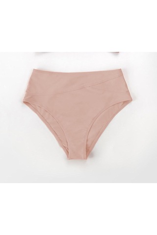 Angelsin Yüksek Bel Bikini Altı Pembe