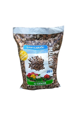 Genta Ufak Taneli Çam Kabuğu 25 Lt Genta Ufak Taneli Çam Kabuğu 25 Lt