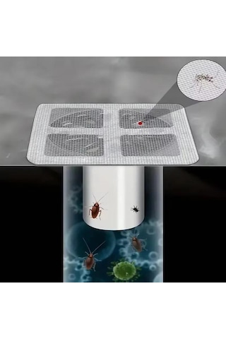 4 Metre 12 Cm Çok Amaçlı Süzgeç Bant Gider Süzgeci Ve Sineklik Yaması Tamir Kiti
