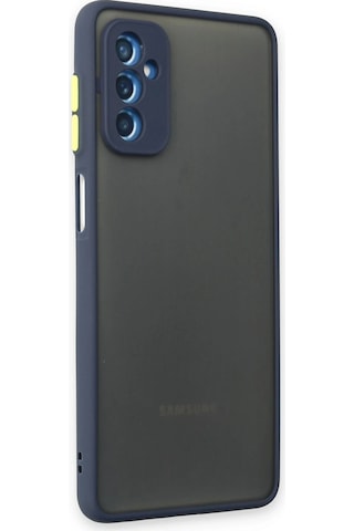 Cosmotex Newface Samsung Galaxy Uyumlu M52 5g Kılıf Montreal Silikon Kapak - Lacivert