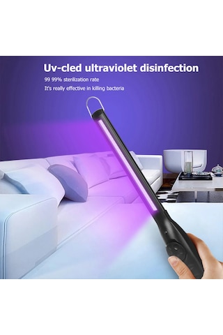 Lixiaqu01 Led Taşınabilir Uv Sterilizatör Mini Antiseptik Uv