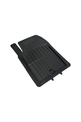 Pufi Kauçuk Paspas Universal Racing Havuzlu Siyah / Tepay510-S (541338667)