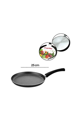 Granit Krep Tava Tek Saplı Sarı
