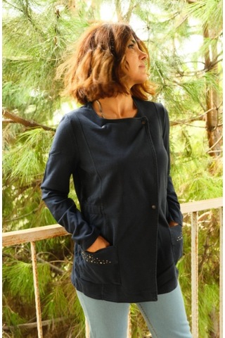Crveniruz Sweatshirt Hırka Lacivert