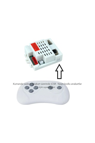 Akülü Araba 2.4 Ghz (Csr-12T-1A-Csr-6T-1A )6V -12 V 25 Amper Için