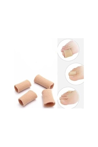 El Ayak Parmak Koruyucu Ayırıcı Kumaş Silikon Tüp 2.5 CM 2 Adet