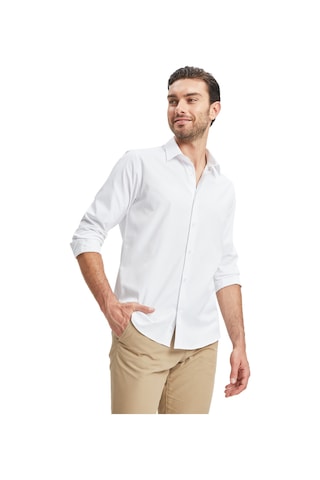 Gsstore Galatasaray Erkek Slim Fit Gömlek E241293 Beyaz