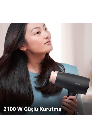 Philips BHD350/06 Thermoprotect Saç Kurutma Makinesi - 2100W, Gelişmiş İyonik Bakım, 6 Isı ve Hız Ayarı