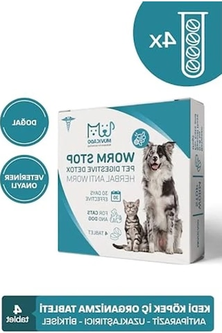 Bit Ve Pire Giderici, Kedi Ve Köpek İçin Bitkisel Anti Parazit Seti