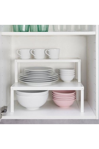 Ikea Varıera Dolap İçi Düzenleyici, Beyaz, 46x29x16 Cm