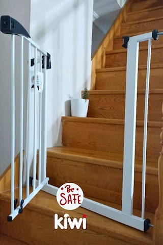 Kiwi Be Safe Bebek Güvenlik Kapısı 75-85 CM Aralığı İçin Uygun - Çocuk Emniyet Kapısı