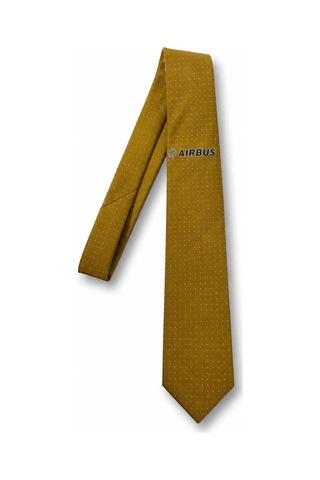 Crewturk Kravat "airbus" Sarı Desenli