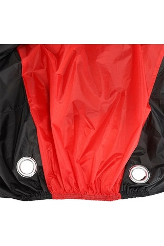 Kırmızı Siyah Suzuki Gsx-r 750 Srad Kırmızı Siyah Su Geçirmez Motosiklet Brandası-arka Çanta Uyumlu Değil