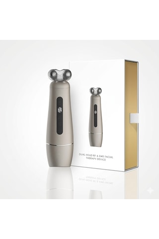 Premium 2 Si 1 Arada Çift Taraflı Rf Ve Ems Yüz Sıkılaştırıcı Ve Kırışıklık Azaltıcı Cihaz Profesyonel Yüz Gençleştirme, Lifting, Anti-aging Cilt Bakım Cihazı