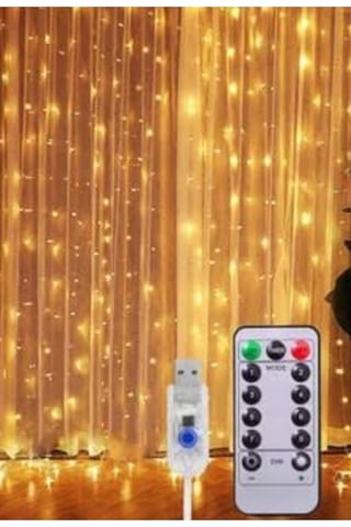Kumandalı 8 Ayrı Moda Sahip Perde Led 3 x 3 M Kumandalı 8 Ayrı Moda Sahip Perde Led 3 x 3 M