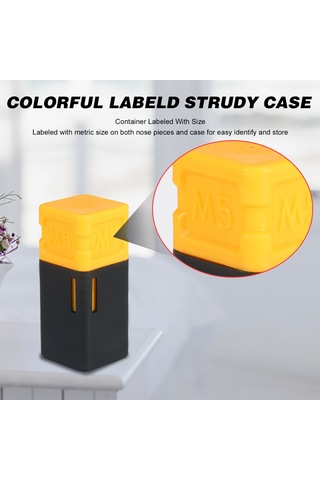 Skycity M5 Çelik Legatur Somunu - Renkli Etiketli Plastik Kutu İle Tekli Paket