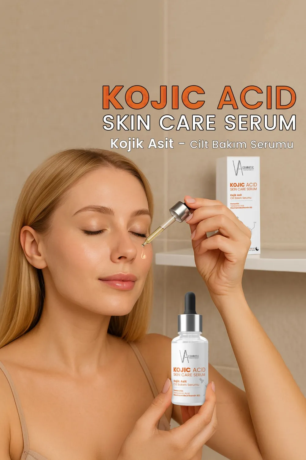 Va Cosmetıc Kojik Asit İçeren Cilt Bakım Serumu 30 Ml