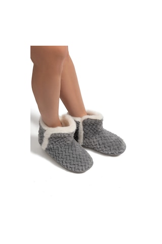 Twigy Yasmin Kadın Ev Botu Gri 36/41 Gri