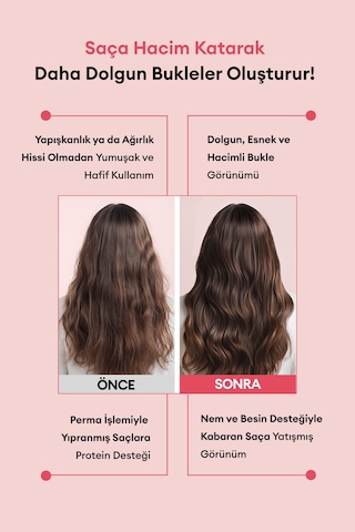 Hyalüronik Asit & Keratin İçeren Bukle Belirginleştirici Saç Kremi Mılk Baobab Curling Essence