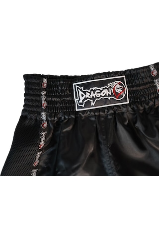 Dragondo Mt3091 Muaythai Şortu Kick Boks Şortu Siyah