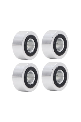 Geeroyoo Alüminyum Hoparlör Tersiyon Ayakları - 4 Adet Sestenizle Zil Dürtü Dämpferi, Ses Kalitesini Artırıcı Hi-fi Aksesuarı