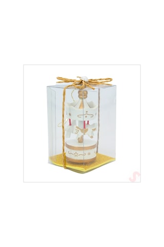 Kutulu Mini Atlı Karınca, 8,5cm X 3,5cm - Altın Süslü