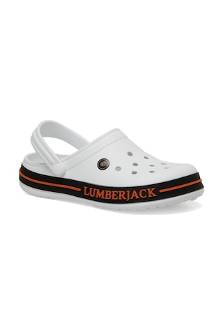Lumberjack Devon 4fx Beyaz Sabo& Sandalet Anatomik Terlik Beyaz