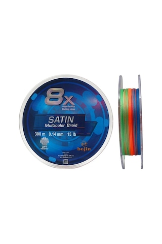 Dft Bojin 8x Satin M.color İp Misina 0.14 Mm 300 M