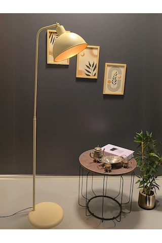 Dolce Krem Lambader Hareketli Başlık Modern Dekoratif Metal T... Krem