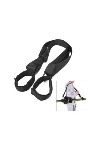 Geeksen Nylon Kayak Taşıma Kayışları: Çift Askılı, Melanjlı, Omuz Ve El Taşımı 240x3.8 Cm Siyah Siyah