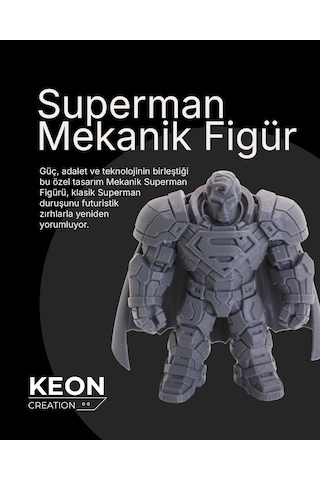 Mekanik Superman Figür