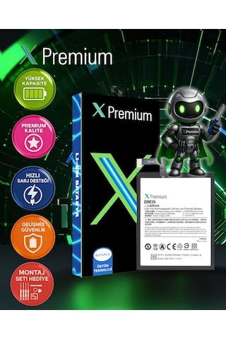 Xpremium Xiaomi Mi 8 Bm3e Batarya Pil Süper Yüksek Kalite 3300 Mah