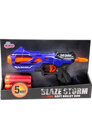 Vardem-Kutulu Yumuşak Mermili Tabanca 5Pcs Büyük Mermi