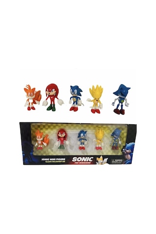 5 'li Mini Figürler Seti Sonic