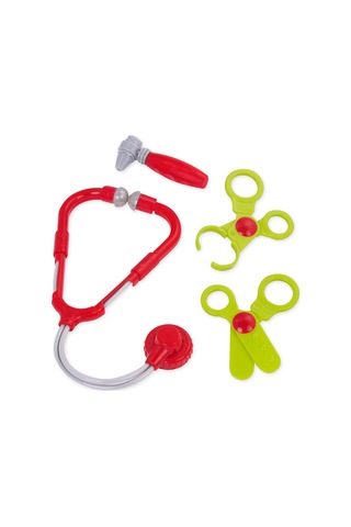 Battat Deluxe Çocuk Doktor Çantası, 11 Parça, Ateş Termometresi, Şırınga, Stetoskop, Refleks Çekici Ve Daha Fazlası, 3 Yaşından İtibaren Oyuncak