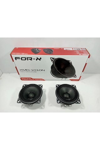 For-x Midrange 10cm For-x Xmd-1010n 140w 60rms 10cm Midrange Hoparlör