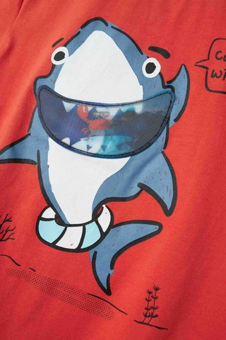 Name It Nmmfısh Nreg Ss Top Box Yeşil Erkek Çocuk Kısa Kol T-shirt Yeşil