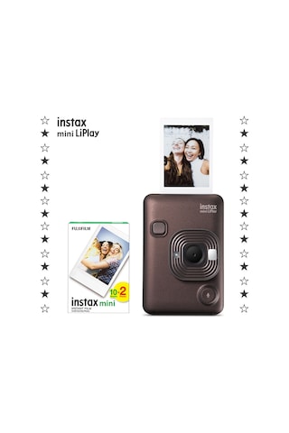 Instax Mini Liplay Hybrid Fotoğraf Makinesi + 20'li Film