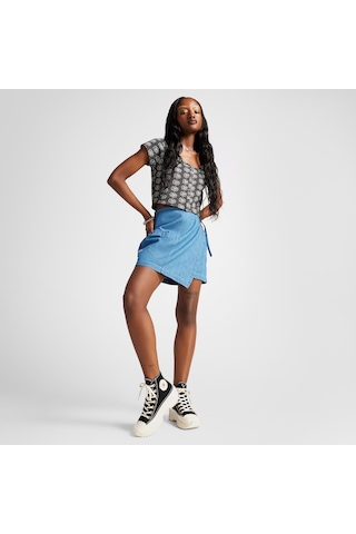 Converse Run Star Hike Unisex Siyah Platform Sneaker 1254420