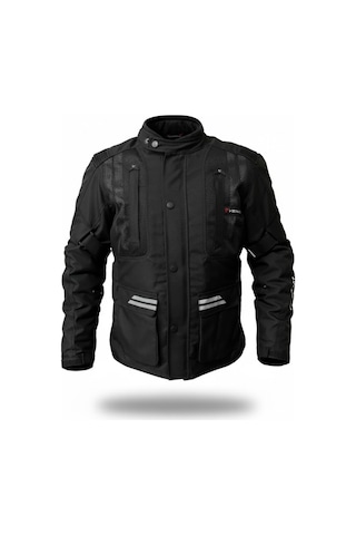 Venom Tourex 4 Mevsim Motosiklet Montu Siyah