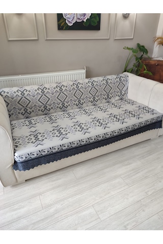 Koltuk Örtüsü Kaymaz Kilim Mavi