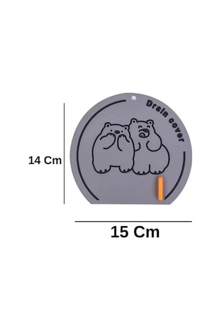 Koku Önleyici Silikon Gider Kapağı