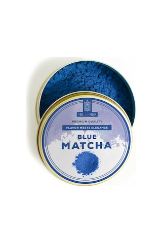 Blue Matcha Powder 25g, Mavi Spirulina Superfood Matcha Tozu